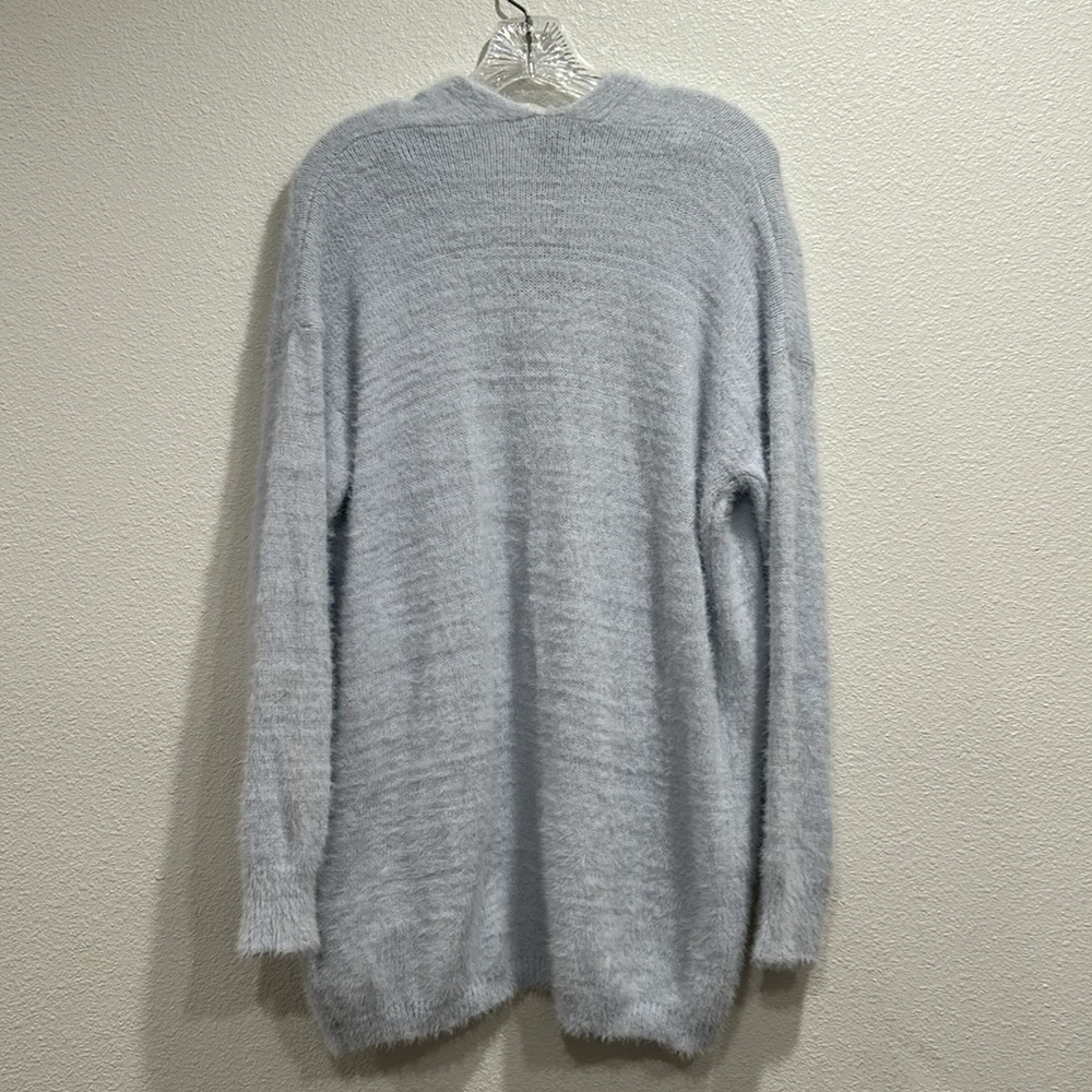 Forever 21 Light Blue OpenCardigan with Pockets SZ Large NWT - Picture 2 of 11